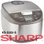 【送料無料】【即納/即出荷】シャープ/SHARP 炊飯器 マイコン方式 5.5合 黒厚釜 球面炊き シルバー KS-S10J-S ※北海道・九州・沖縄・離島は別途送料（1080円〜2160円） ks-cf05c-W KS-HF05B-W　炊き込みご飯　かまど　最安値　訳あり　お得　象印