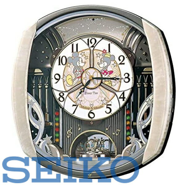 【送料無料】FW563A セイコークロック SEIKO CLOCK 電波クロック掛け時計キャラクタークロック ディズニータイム ミッキー＆フレンズ FW563A ※北海道 九州 沖縄 離島は別途送料（1080円〜2160円）ブラック フライデー