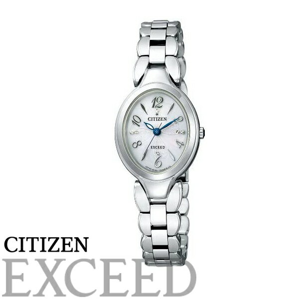 楽天リライアブル　RELIABLE【送料無料】[シチズン]腕時計 Citizen EXCEED エクシード Eco-Drive エコ・ドライブ EX2040-55A レディース ※北海道・九州・沖縄・離島は別途送料（1080円～2160円） 母の日　卒業式 お祝い 記念品 入社式 卒業式 可愛い