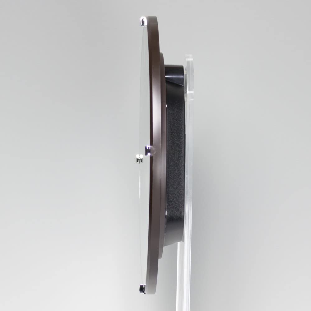 【送料無料】SEIKO CLOCK (セイコークロック) 掛け時計 電波 アナログ 濃茶 KX397B 料※北海道・九州・沖縄・離島は別途送料(1080円〜2160円)和室・洋室 kx397A ブラック ブラウン 人気 ギリシャ文字 ブラック フライデー ご挨拶 ホワイト 法事 アルバム [3]
