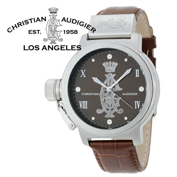 【送料無料】Christian Audigier（クリスチャンオードジェー）腕時計 ETE-118 Eternity Meridiem Skin メンズ ★北海道・九州・沖縄・離島は別途送料(1080円〜2160円)アンティーク リーバイス ディーゼル ヴォン・ダッチ エド・ハーディー 限定品 ラスト1台 激レア 限定