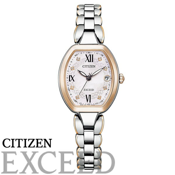 【送料無料】[シチズン]腕時計 Citizen EXCEED エクシード 腕時計 ES9484-55W レディース マルチカラー ※北海道・九州・沖縄・離島は別途送料（1080円～2160円） 母の日　卒業式 お祝い 記念品 入社式 卒業式 可愛い