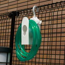 【送料無料】回転フック付きコンパクトホースハンガー タカギ RA100WT■送料無料※北海道・九州・沖縄・離島は別途送料(1080円~2160円)水やり 有機 屋外 断熱 肥料 グリーン 補助 レバー 鉢 培養土 DIY