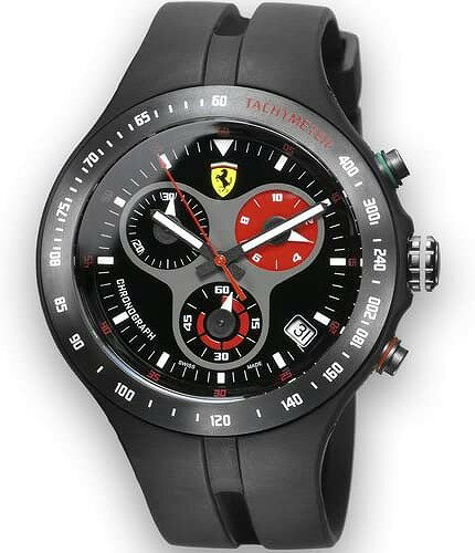 【送料無料】フェラーリ FERRARI 腕時計 150周年記念ジャンボ FE-06-BK クロノグラフ 44mm Black Dial メンズ ★北海道・九州・沖縄・離島は別途送料(2500円)ギフト 還暦 新築祝い インバウンド お土産 ホテル配送 速達 誕生日プレゼント ランボルギーニ ポルシェ マセラティ