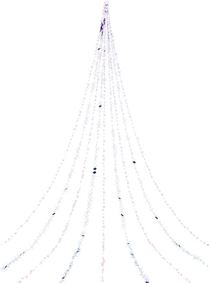 ������̵��/�᡼����ľ����/��û�в١ۥե�����å���(FLOREX) ���ꥹ�ޥ�����ߥ͡������ LED�ɥ졼�ץ饤�� �˥塼�ԥ󥯥ۥ磻��LED 15m KT-2803 ���̳�ƻ���彣�����졦Υ�������������1100�ߡ�2200�ߡ˥ĥ꡼���ǥ��졼����󡡾��ꡡ�ѡ��ƥ���������������͵�