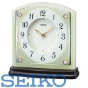 【送料無料】SEIKO CLOCK (セイコークロック) 置時計 濃茶木地 オニキス 169×160×60mm BZ365M ※北海道・九州・沖縄・離島は別途送...
