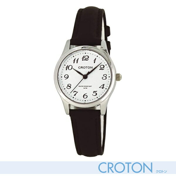 【送料無料】[クロトン]CROTON 腕時計 RT-177L-03 レディース ブラック【無料ラッピング】★北海道・九州・沖縄・離島は別途送料(1080円-2160円) 最新 ポイント シンプル お手頃 お返し 国産 保証 ギフト サプライズ 安い