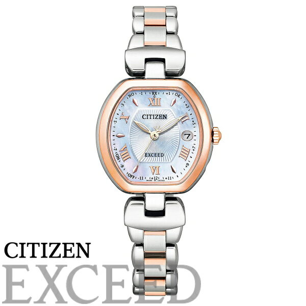 【送料無料】[シチズン]腕時計 Citizen EXCEED エクシード ドレスウォッチ ES9455-53A レディース ツートン ※北海道・九州・沖縄・離島は別途送料（1080円～2160円） 母の日　卒業式 お祝い 記念品 入社式 卒業式 可愛い