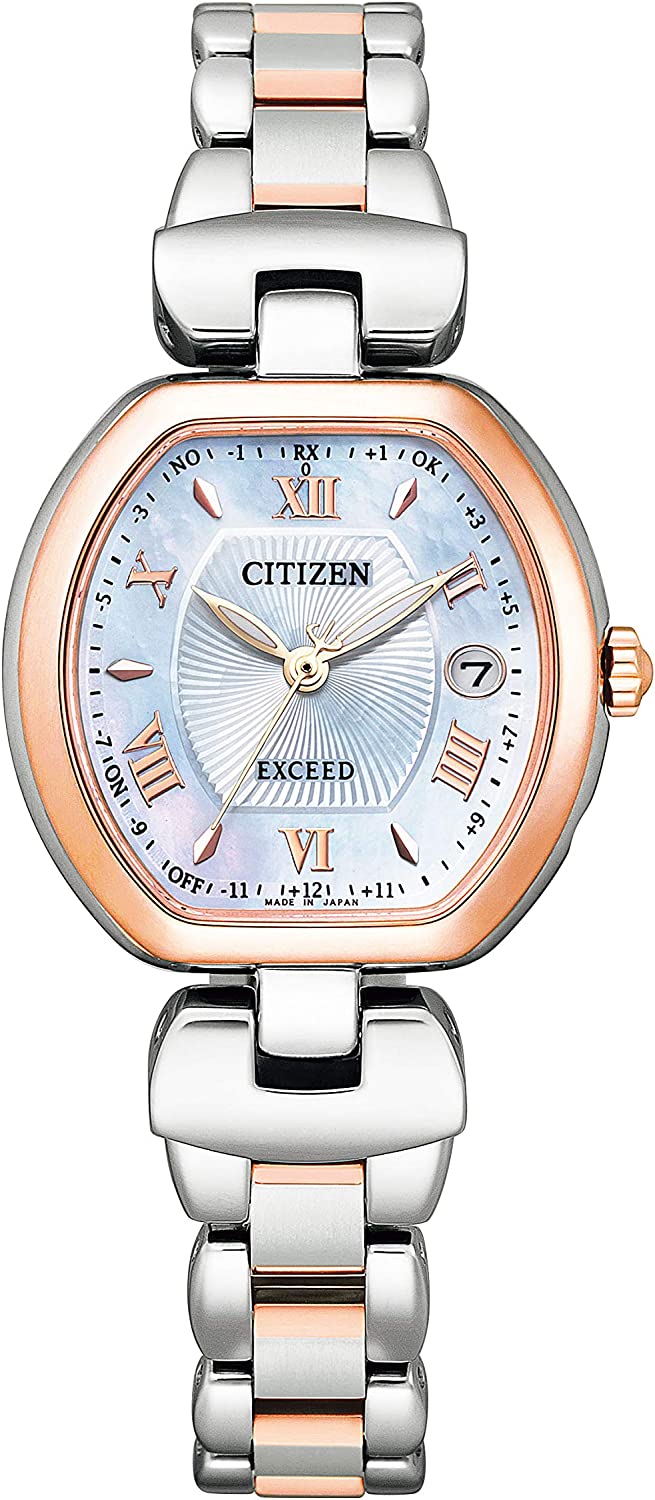 【送料無料】[シチズン]腕時計 Citizen EXCEED エクシード ドレスウォッチ ES9455-53A レディース ツートン ※北海道・九州・沖縄・離島は別途送料（1080円～2160円） 母の日　卒業式 お祝い 記念品 入社式 卒業式 可愛い