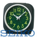 【送料無料】SEIKO CLOCK (セイコークロック) 目覚まし時計 夜でも見える KR519K ※北海道・九州・沖縄・離島は別途送料(1080円~2160円)デザイナーズ 可愛い おしゃれ シック 木目