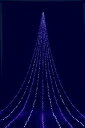 送料無料!10Mシリーズ ニューホワイトブルードレープライト (クリスマスイルミ・デコレ・Christmas)園芸 業務用 農業 記念品 ベランダ ギフト サン...