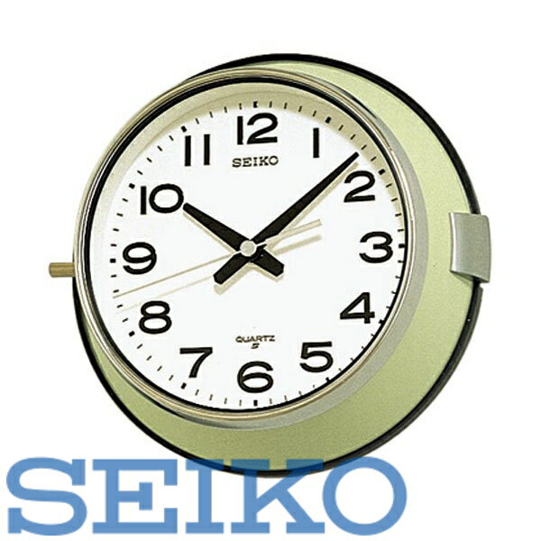 【送料無料】SEIKO CLOCK (セイコークロック) 掛け時計 アナログ 防塵型 オフィスタイプ 金属枠 薄緑 KS474M ※北海道 九州 沖縄 離島は別途送料（1080円〜2160円）人気 シンプル レトロ おしゃれ デザイナー 可愛い オススメ 頑丈 耐久性 ブラック フライデー