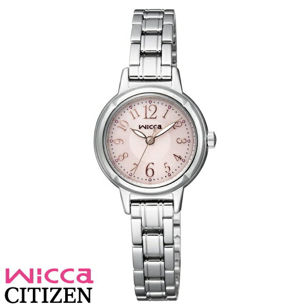 楽天リライアブル　RELIABLE【送料無料】[シチズン/CITIZEN] wicca（ウィッカ） 腕時計　ソーラーテック KH9-914-91 レディース ※北海道・九州・沖縄・離島は別途送料（1080円〜2160円）退職祝い 卒園祝 周年 ウエディング インテリア 可愛い