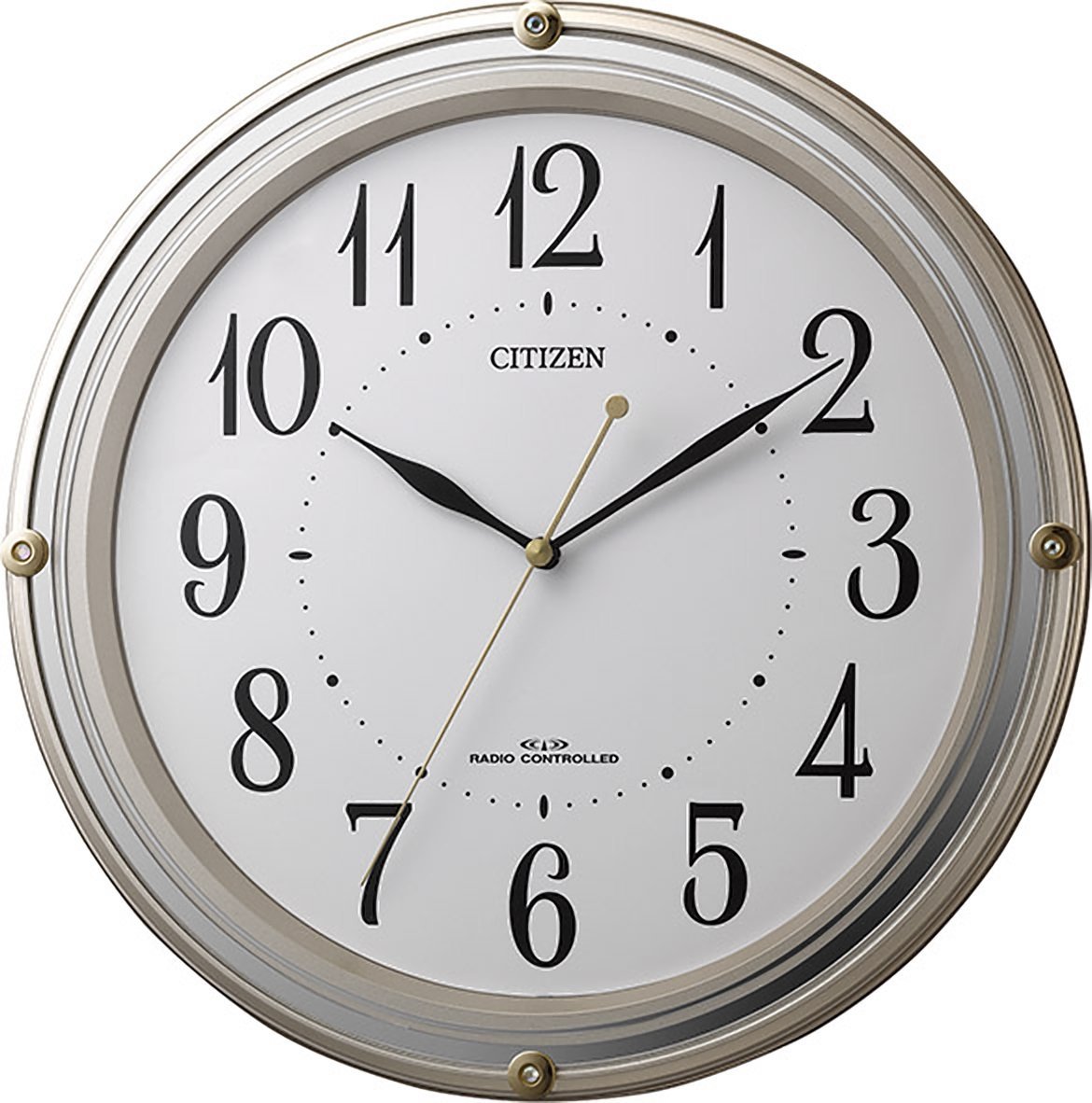 【送料無料】CITIZEN シチズン 電波掛け時計 エレガントミラー印刷仕上げ 金色 8MY516-018 北海道・九州・沖縄・離島は別途送料 1080円〜2160円 ブラック フライデー