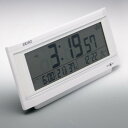 【送料無料】SEIKO CLOCK (セイコークロック) 置き時計 衛星電波 デジタル カレンダー 温度 湿度表示 アラーム ライトつき SPACE LINK(スペースリンク) 白パール GP501W ※北海道 九州 沖縄 離島は別途送料（1080円〜2160円）ブラック フライデー エビフライ 天ぷら