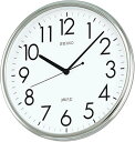 【送料無料】SEIKO CLOCK (セイコークロック) 掛け時計 アナログ オフィスタイプ 銀色 KH220A　※北海道・九州・沖縄・離島は別途送料（1080円〜2160円）ホワイト　事務所開き　神社　伊勢神宮　横浜　就職　先生　トヨタ　占い　ふりかけ　パスタ　WiFi　法人営業　見積書