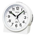 【送料無料】SEIKO CLOCK (セイコークロック) 目覚まし時計 電波 アナログ 白パール KR325W ■送料無料※北海道 九州 沖縄 離島は別途送料（1080円〜2160円）卓上 キッチン スケール 小型 清潔 携帯 ブラック フライデー