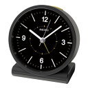 【送料無料】SEIKO CLOCK (セイコークロック) 目覚まし時計 電波 アナログ 黒 KR328K ※北海道 九州 沖縄 離島は別途送料（1080円〜2160円）ブラック フライデー kr328l 人気 kr328w 即納 入学祝 バイオリン レコード ノートブック