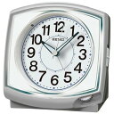 【送料無料】SEIKO CLOCK (セイコークロック) 目覚まし時計 アナログ 銀色メタリック KR891S　※北海道・九州・沖縄・離島は別途送料（1080円〜2160円）kr891w　ホテル家具　高級　インテリア　デザイナー　オフィス家具　事務機器　パソコン　カートリッジ　最安　織姫