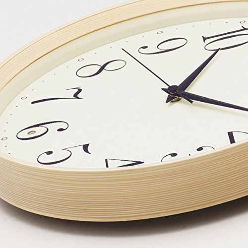 【送料無料】SEIKO CLOCK (セイコークロック) 掛け時計 電波 アナログ 薄茶木目模様 KX222A ■送料無料※北海道・九州・沖縄・離島は別途送料(1080円〜2160円)シンプル kx222b モダン 洋室 リビング 子供部屋 天然 おしゃれ 木目 ナチュラルウッド プレゼント [2]