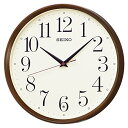 【送料無料】SEIKO CLOCK (セイコークロック) 掛け時計 電波 アナログ 濃茶木目模様 KX222B ■送料無料※北海道・九州・沖縄・離島は別途送料(1080円~2160円)和室 ブラウン 音がしない おしゃれ ホテル 洋室 kx222a 修理 保証 ウッド テラス ナチュラル 木目