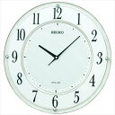 【送料無料】SEIKO CLOCK (セイコークロック) 掛け時計 SOLAR+(ソーラープラス) 電波 アナログ 薄型 白マーブル模様 SF506W ■送料無料※北海道・九州・沖縄・離島は別途送料(1080円~2160円)