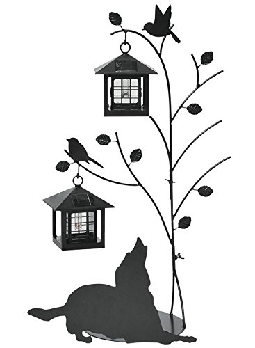 【送料無料】セトクラフト　シルエットソーラー　Tree&Dog　2灯　SI-1955-1300★北海道・九州・沖縄・離島は別途送料(1080円〜2160円)デザイナー　新入園　最安値　ウエディング　記念品　誕生日　お買い得 ゴールデン　チワワ　ダックス