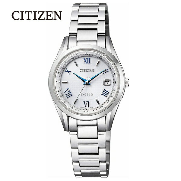 楽天リライアブル　RELIABLE【送料無料】[シチズン]CITIZEN 腕時計 EXCEED エクシード エコ・ドライブ電波時計 ペア ES9370-62A レディース■送料無料※北海道・九州・沖縄・離島は別途送料（1080円〜2160円）誕生日プレゼント 新生活 退職祝い 内祝い 還暦祝い 金婚式