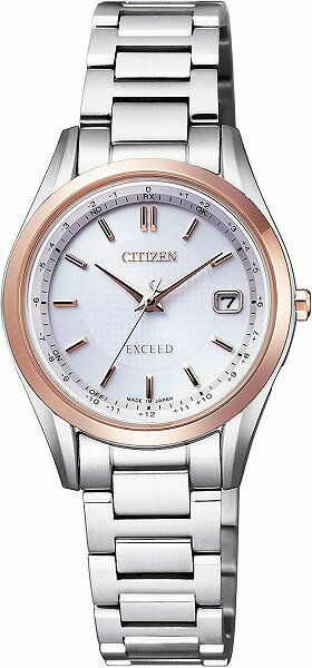 【送料無料】[シチズン]CITIZEN 腕時計 EXCEED エクシード エコ・ドライブ電波時計 ペア ES9374-53A レディース■送料無料※北海道・九州・沖縄・離島は別途送料（1080円〜2160円）サプライズ お見舞い 行事 周年 お中元 お歳暮 入社式