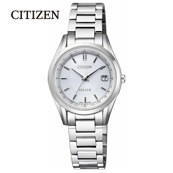 【送料無料】[シチズン]CITIZEN 腕時計 EXCEED エクシード エコ・ドライブ電波時計 ペア ES9370-54A レディース■送料無料※北海道・九州・沖縄・離島は別途送料（1080円〜2160円）金婚式 アンティーク 景品 贈答贈呈品 イベント 結婚記念日