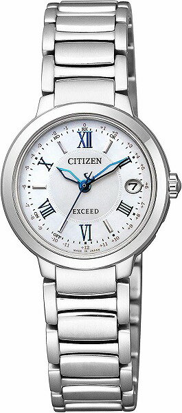 【送料無料】[シチズン]CITIZEN EXCEED エクシード エコ・ドライブ電波時計 ティタニアライン ハッピーフライトシリーズ ES9320-52W レディース■送料無料※北海道・九州・沖縄・離島は別途送料（1080円〜2160円）記念品 イベント 入学式 お見舞い 贈答贈呈品