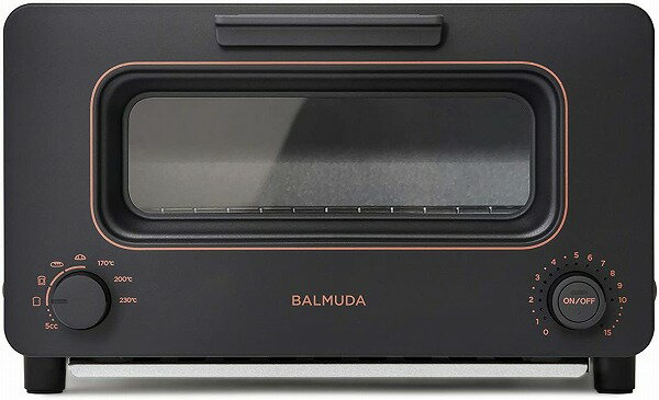 【送料無料】BALMUDA バルミューダ The Toaster ザ・トースター スチーム ブラック K05A-BK ■送料無料※北海道・九州・沖縄・離島は別途送料（1080円〜2160円）