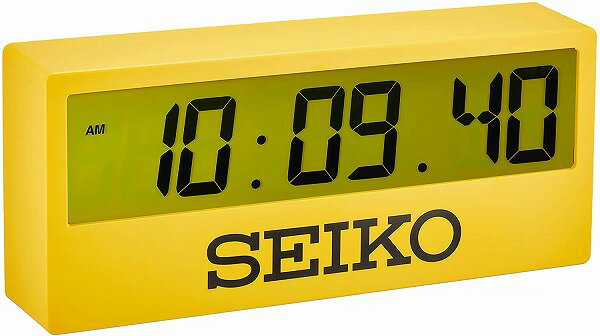 SEIKO CLOCK (セイコークロック) スポーツタイマー掛時計 SQ816Y 送料無料※北海道・九州・沖縄・離島は別途送料（1080円〜2160円）コースマップ オリンピック 金メダリスト　マラソン　ランニング　競歩　練習試合　バトン　タスキ　ゴール Time It