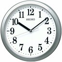【送料無料】SEIKO CLOCK (セイコークロック) 掛け時計 銀色メタリック 直径28.0x4.6cm 電波 アナログ コンパクトサイズ KX256S ※北海道・九州・沖縄・離島は別途送料(1080円〜2160円)シンプル KX256B 子供部屋 格安 割引 限定 人気 事務所 オフィス 複数割引(3)
