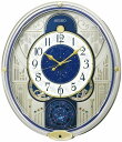 【送料無料】SEIKO CLOCK (セイコークロック) 掛時計 電波 からくり 薄金色パール 464×400×90mm RE582G ■送料無料※北海道・九州・沖縄・離島は別途送料(1080円~2160円)