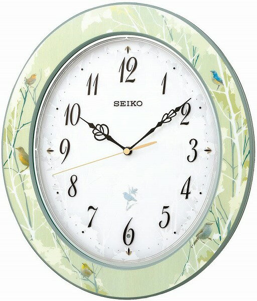 【送料無料】SEIKO CLOCK (セイコークロック) 掛け時計 ネイチャーサウンド 12種類 電 ...