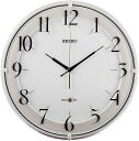 【送料無料】SEIKO CLOCK (セイコークロック) 掛け時計 衛星 電波 アナログ SPACE LINK スペースリンク 白 パール GP216W ■送料無料※北海道・九州・沖縄・離島は別途送料(1080円~2160円)