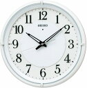 【送料無料】SEIKO CLOCK (セイコークロック) 掛け時計 自動点灯 電波 アナログ 夜でも見える ファインライト NEO ネオ 白 パール KX233W ■送料無料※北海道・九州・沖縄・離島は別途送料(1080円~2160円)KX233B 安心 夜間 見守り 介護 正確 人気 お祝い お礼 即納