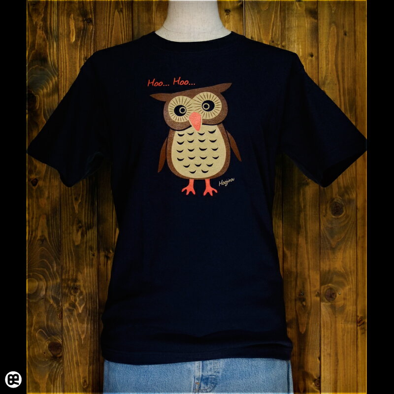 Rakuten - 6.2oz半袖Tシャツ : ホウ次郎 : ネイビー