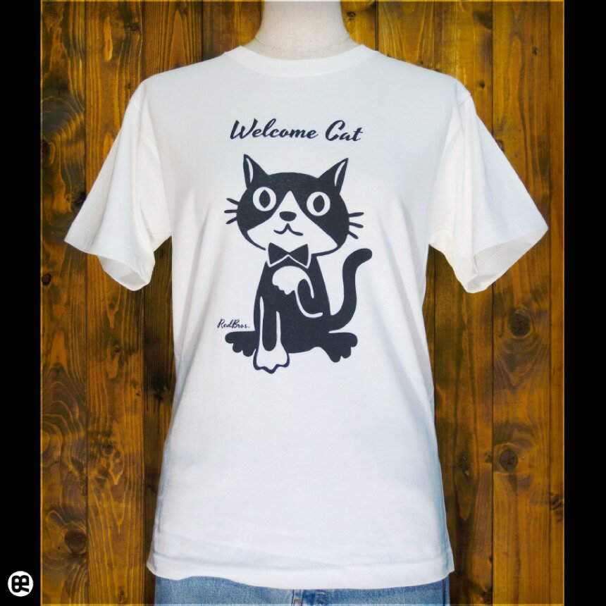 Rakuten - 6.2oz半袖Tシャツ : まねきねこ : ナチュラル