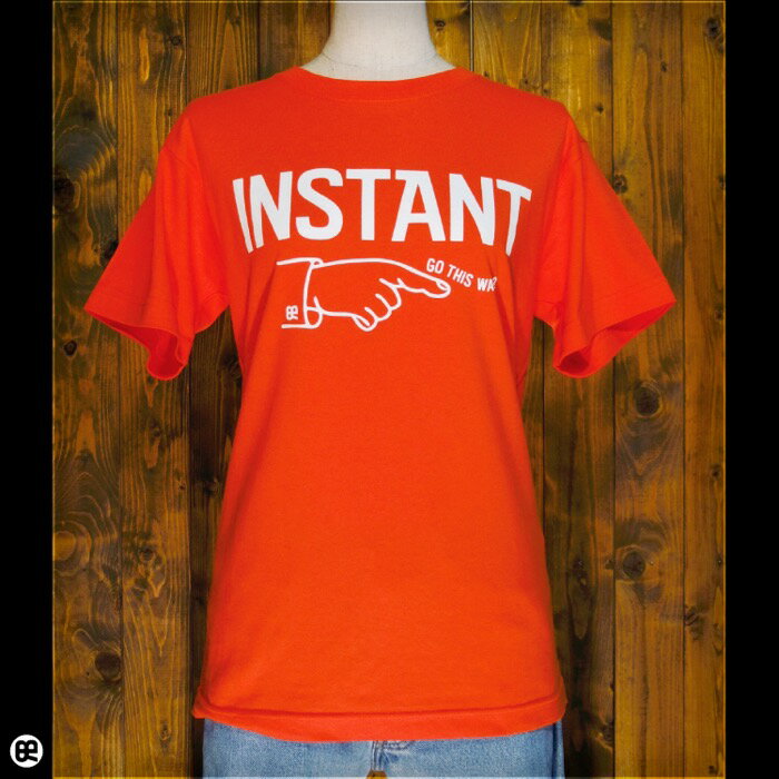 6.2oz半袖Tシャツ : INSTANT : オレンジ