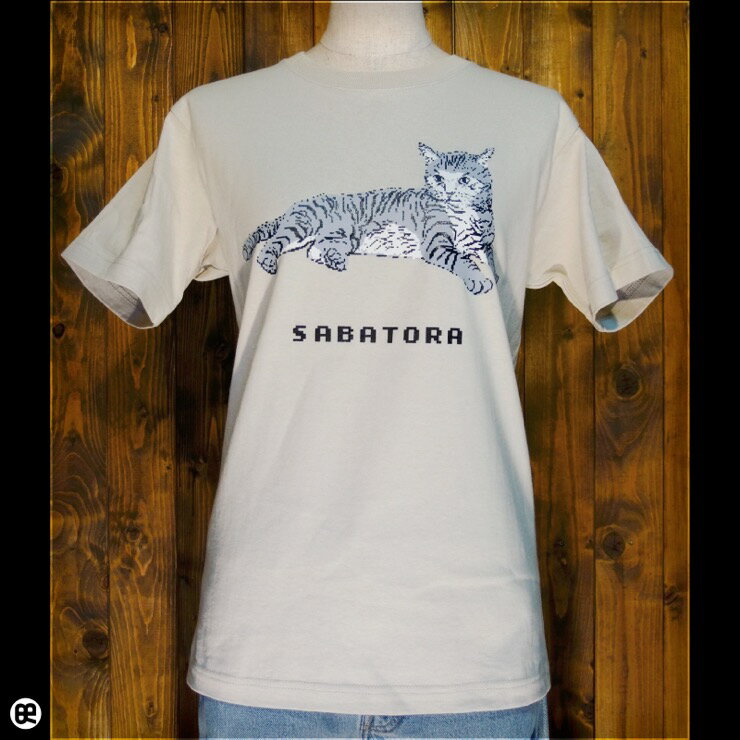 Rakuten - Tシャツ : サバトラドット : ストーン