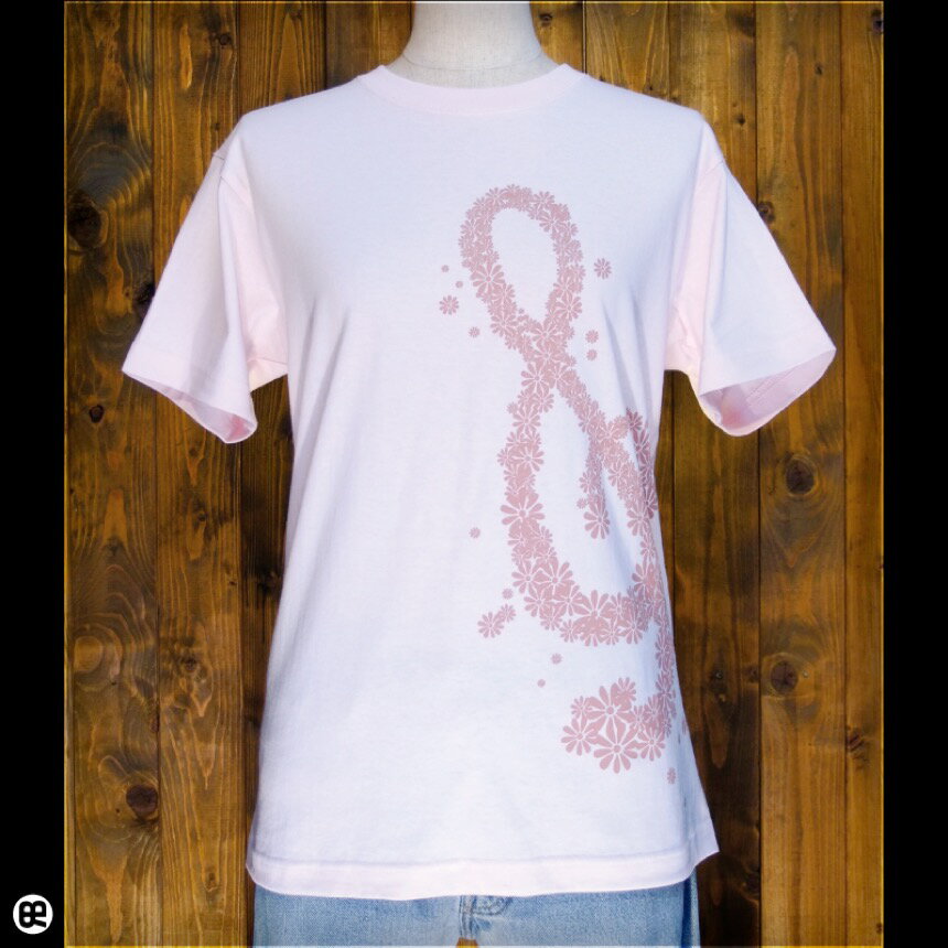 Rakuten - フラワークレフ：フロストピンク：Tシャツ