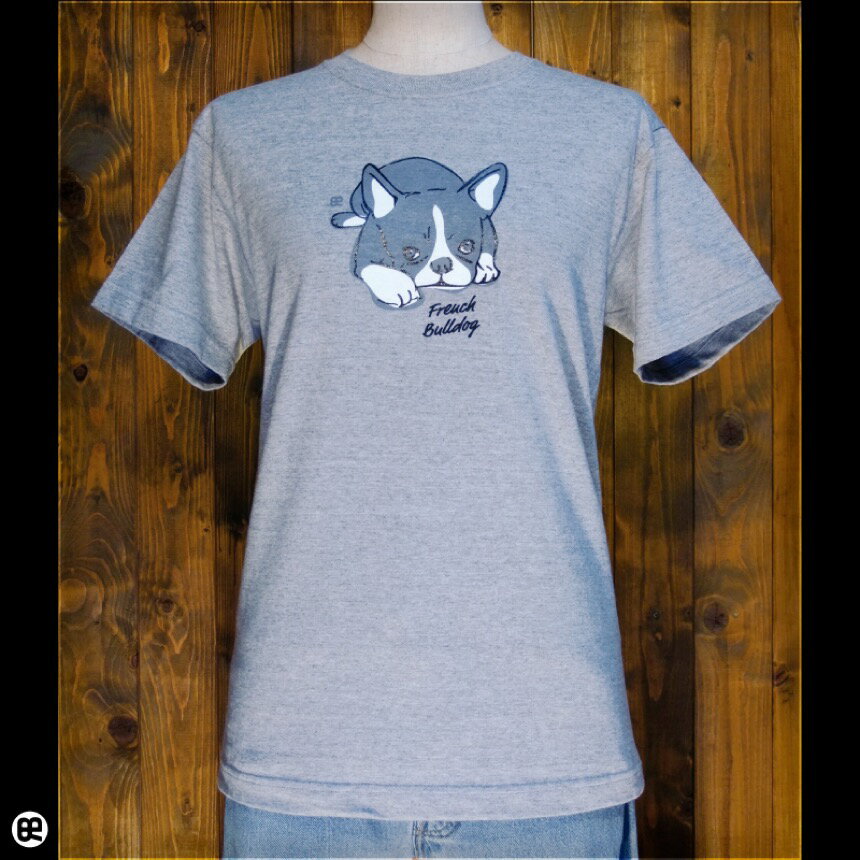 Rakuten - フレンチブル：ヘザーグレー：Tシャツ