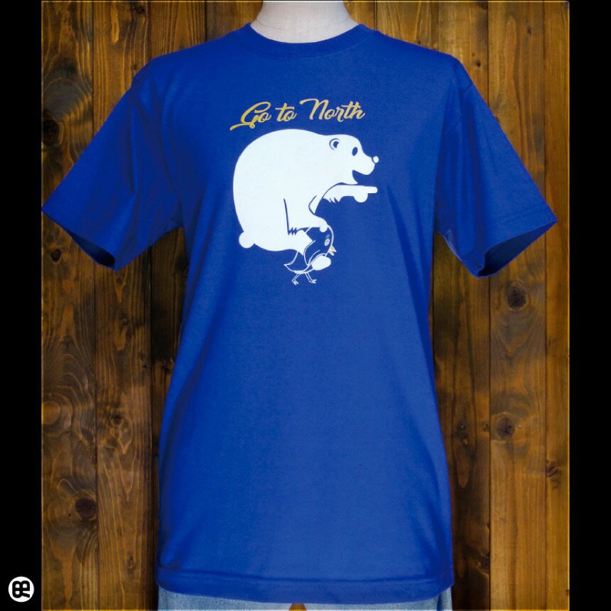 Rakuten - Go to North：ロイヤルブルー：Tシャツ