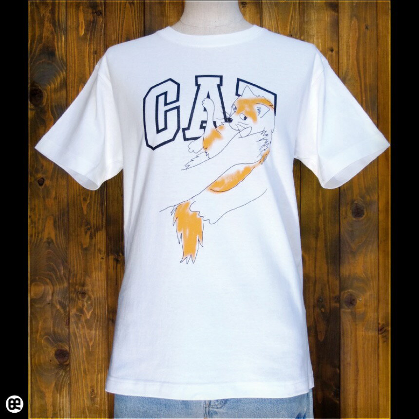 Rakuten - CAT：ナチュラル：Tシャツ