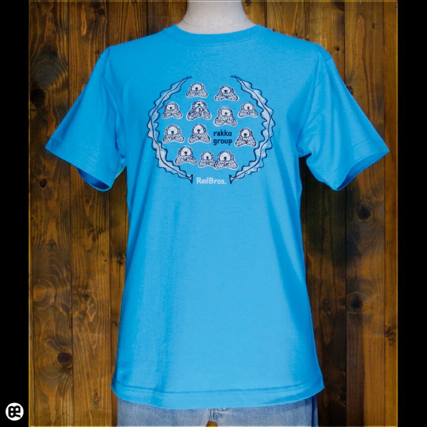 Rakuten - らっこ軍団：カリビアンブルー：Tシャツ