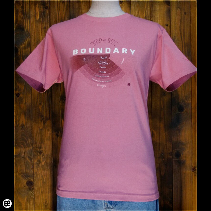 Boundary：フロスティコーラル：Tシャツ