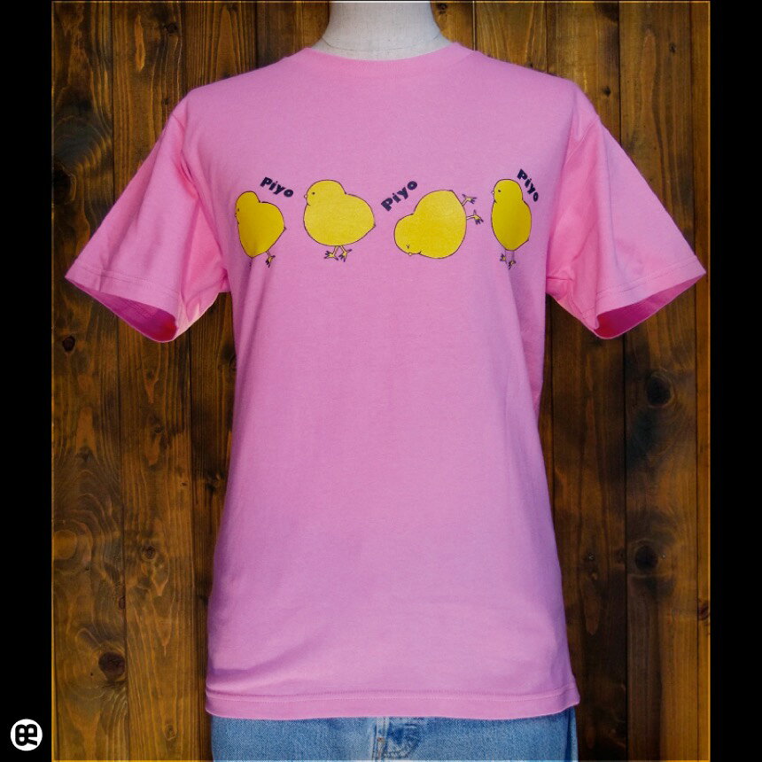 Rakuten - 行けひよこ隊：ピンク：Tシャツ