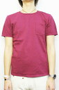 RED WHITE BLUE brandCalifornian Tees CREWNECK POCKET 半袖Tシャツ(Bordeaux)【05P03Sep16...
